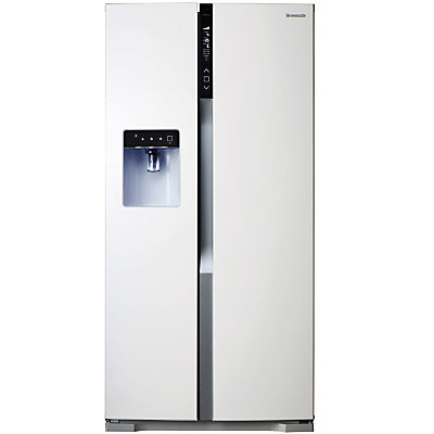 Panasonic NR-BS53VW3-B American Style Fridge Freezer, White Panasonic NR-BS53VW3-B American Style Fridge Freezer, White